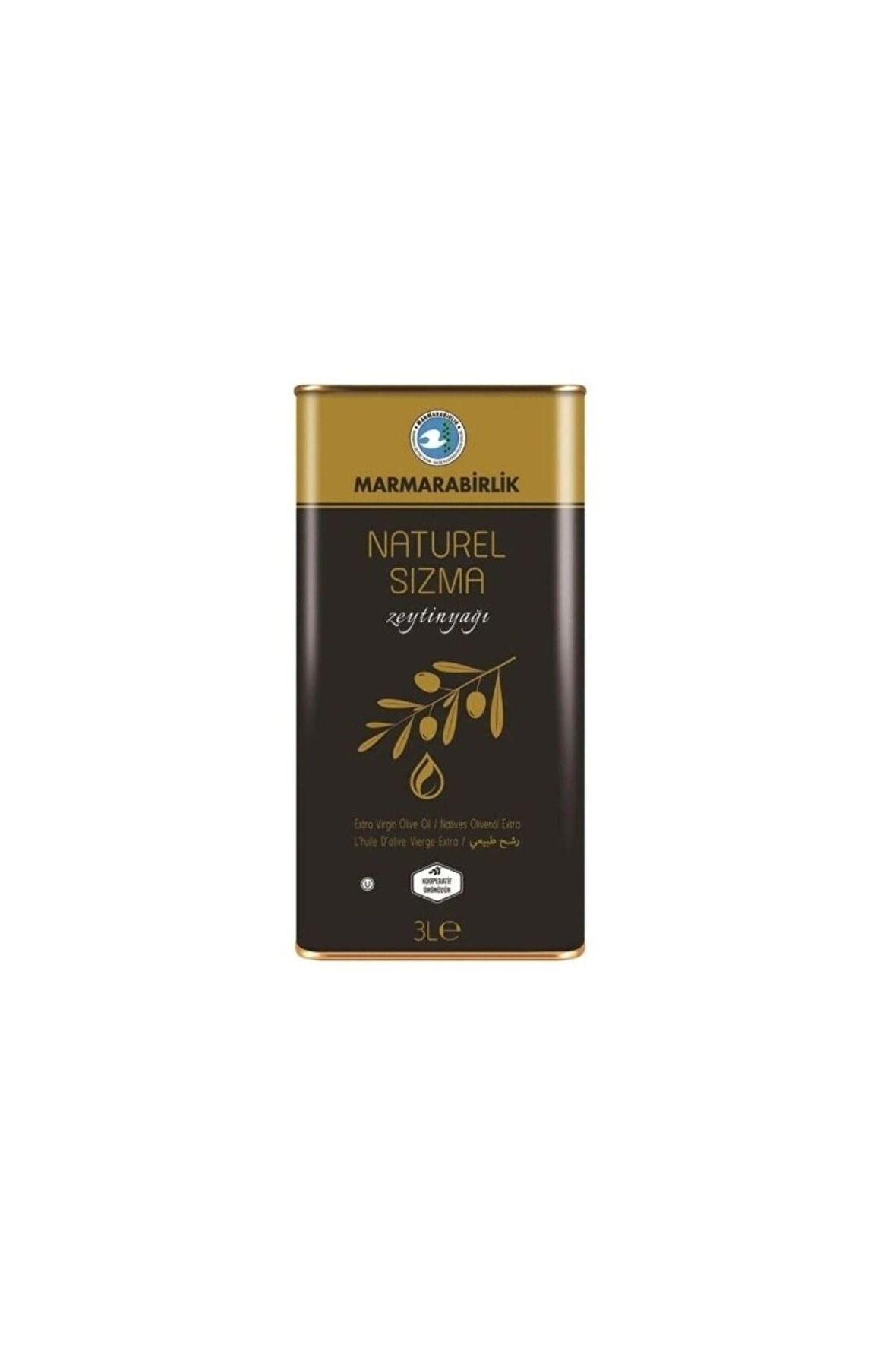Marmarabirlik Naturel Sızma Zeytinyağı 3 Lt