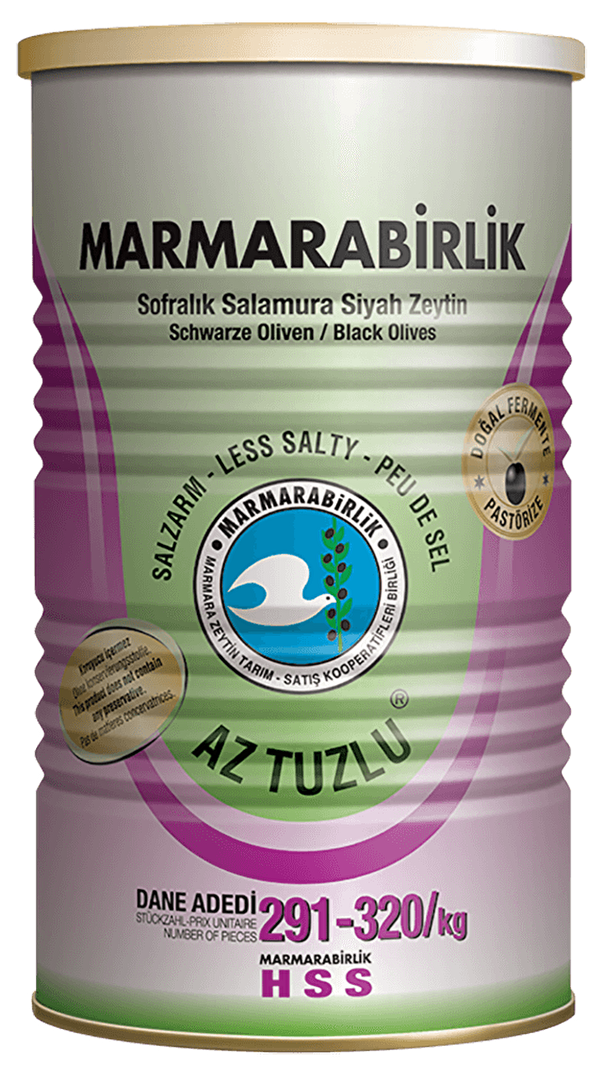 Marmarabirlik Hususi Az Tuzlu 291-320 S 800 gr