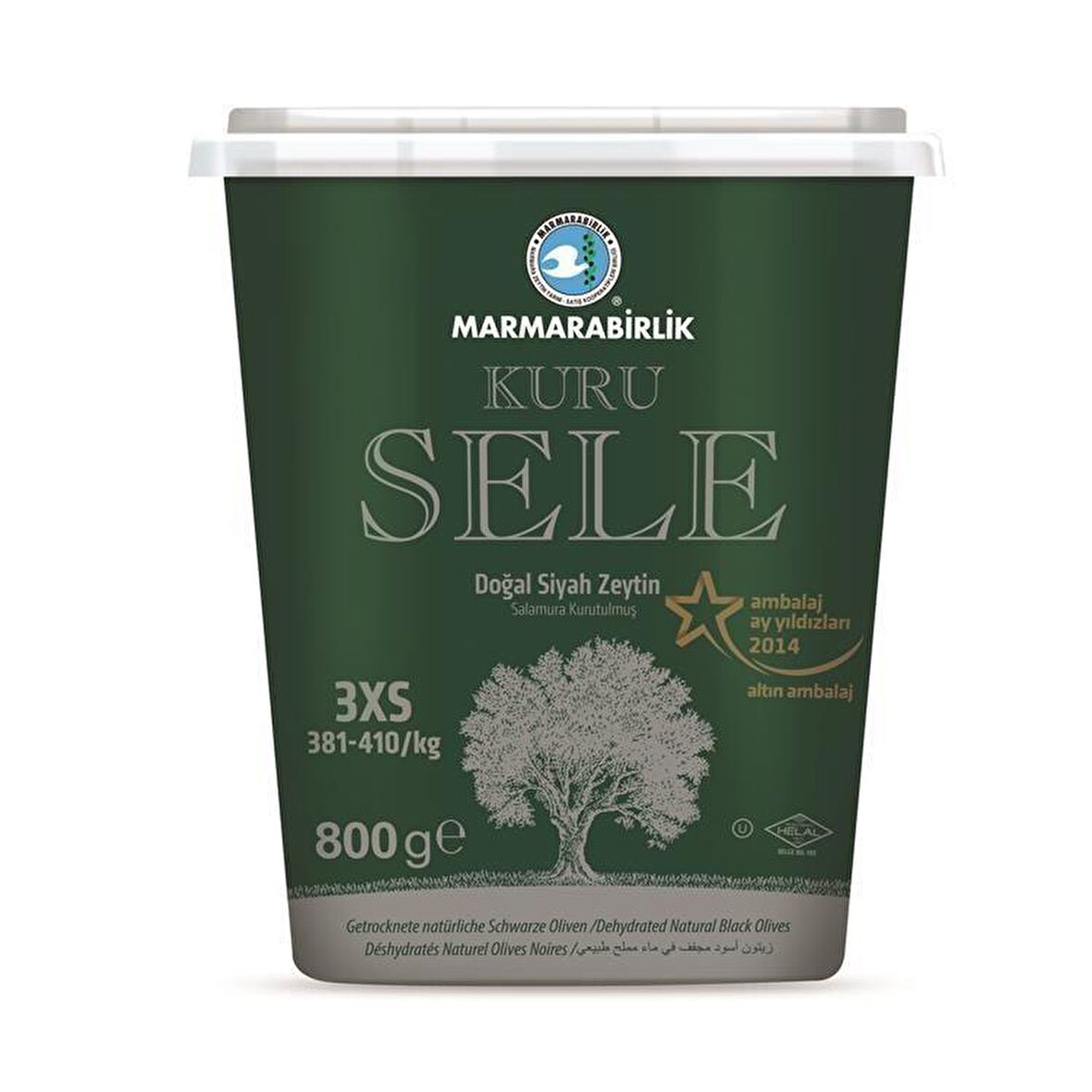 MARMARABİRLİK KURU SELE LÜKS 800GR PET (381-410)