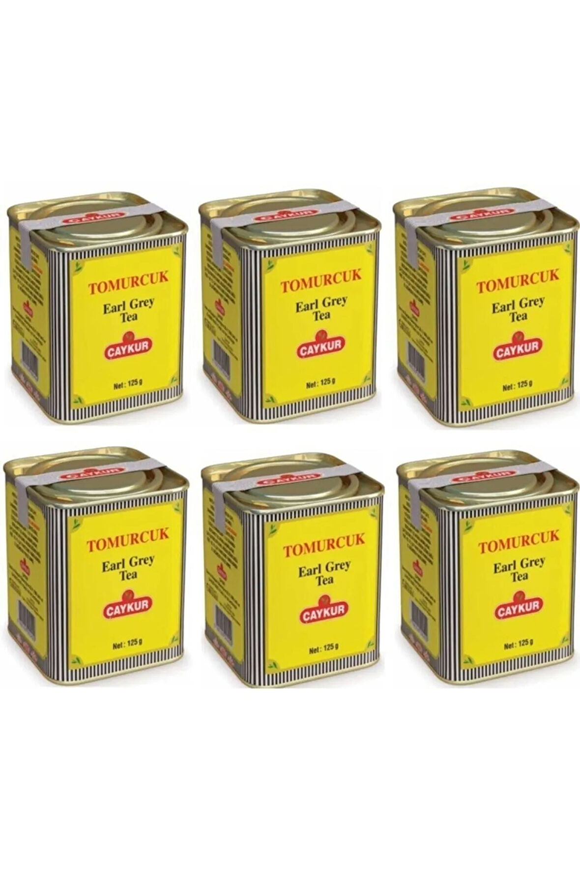 Earl Grey Tomurcuk Dökme Çay Teneke 6 X 125 G