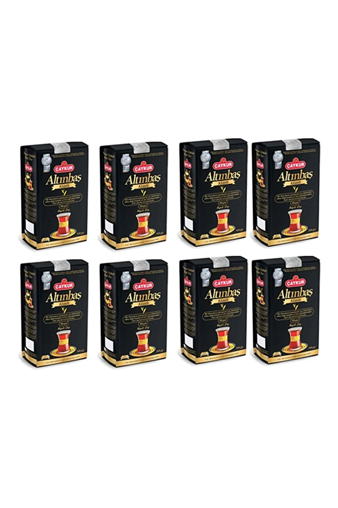 Altınbaş Klasik Doğal Siyah Dökme Çay 8 x 500 gr