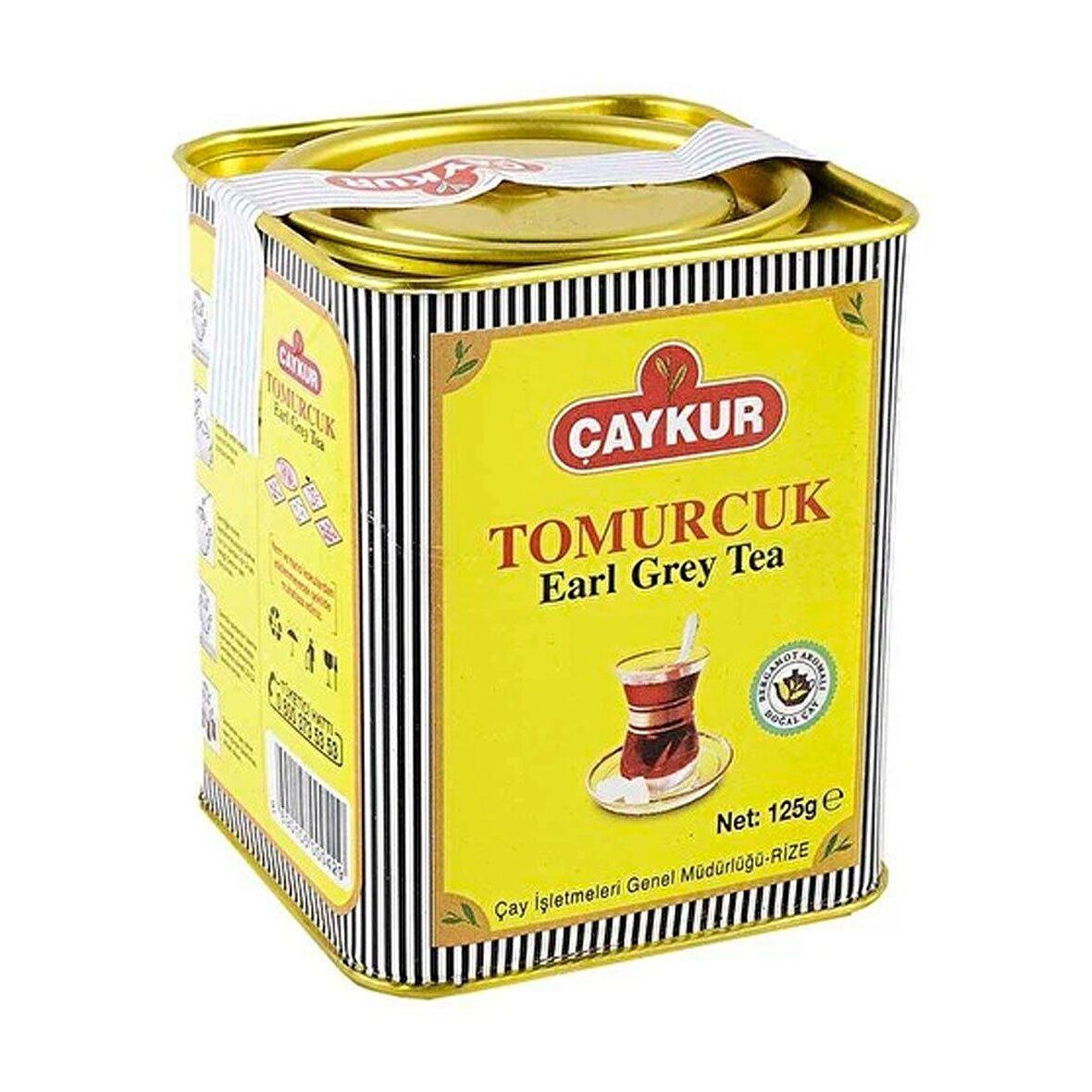 Çaykur Earl Grey Tomurcuk Dökme Siyah Çay 125 gr 