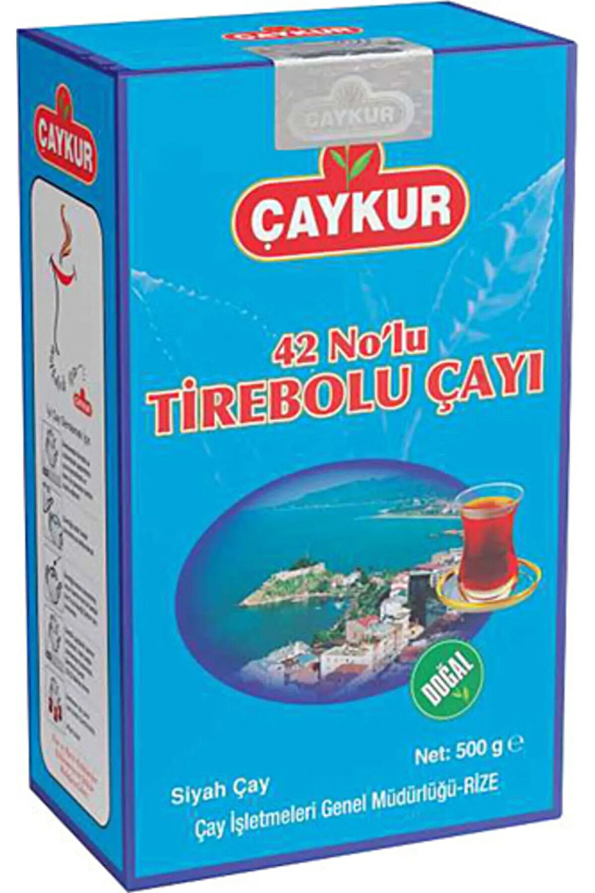 42 No Lu Tirebolu Siyah Dökme Çay 15 X 500 G