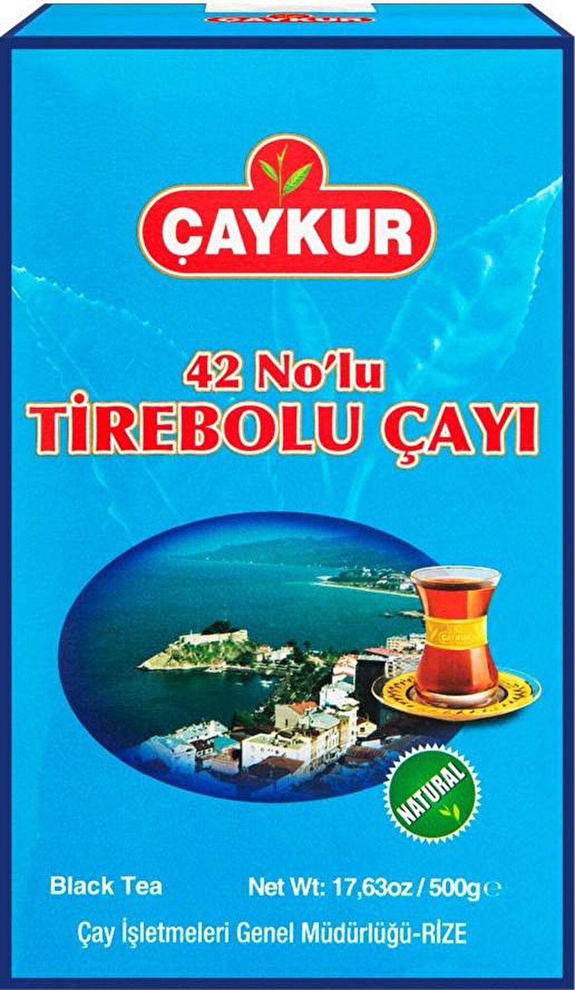 Çaykur Tirebolu Dökme Siyah Çay 4x500 gr 