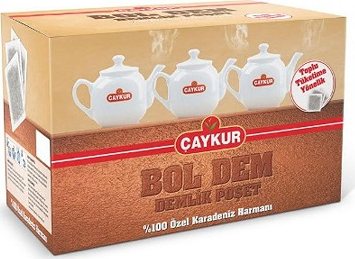 Çaykur Bol Dem Demlik Poşet Siyah Çay 750 gr 30'lu 