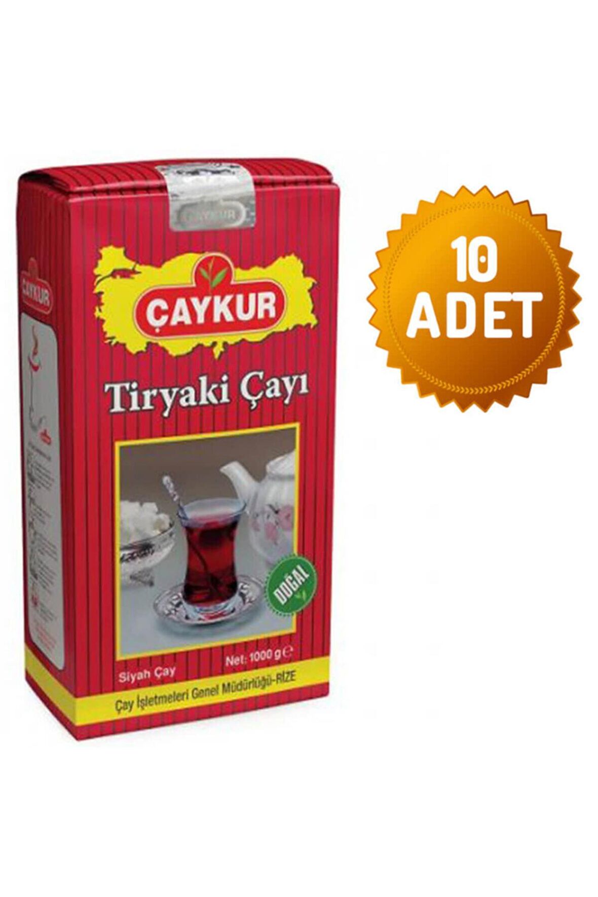 ÇAYKUR TİRYAKİ 1 KG X 10 ADT