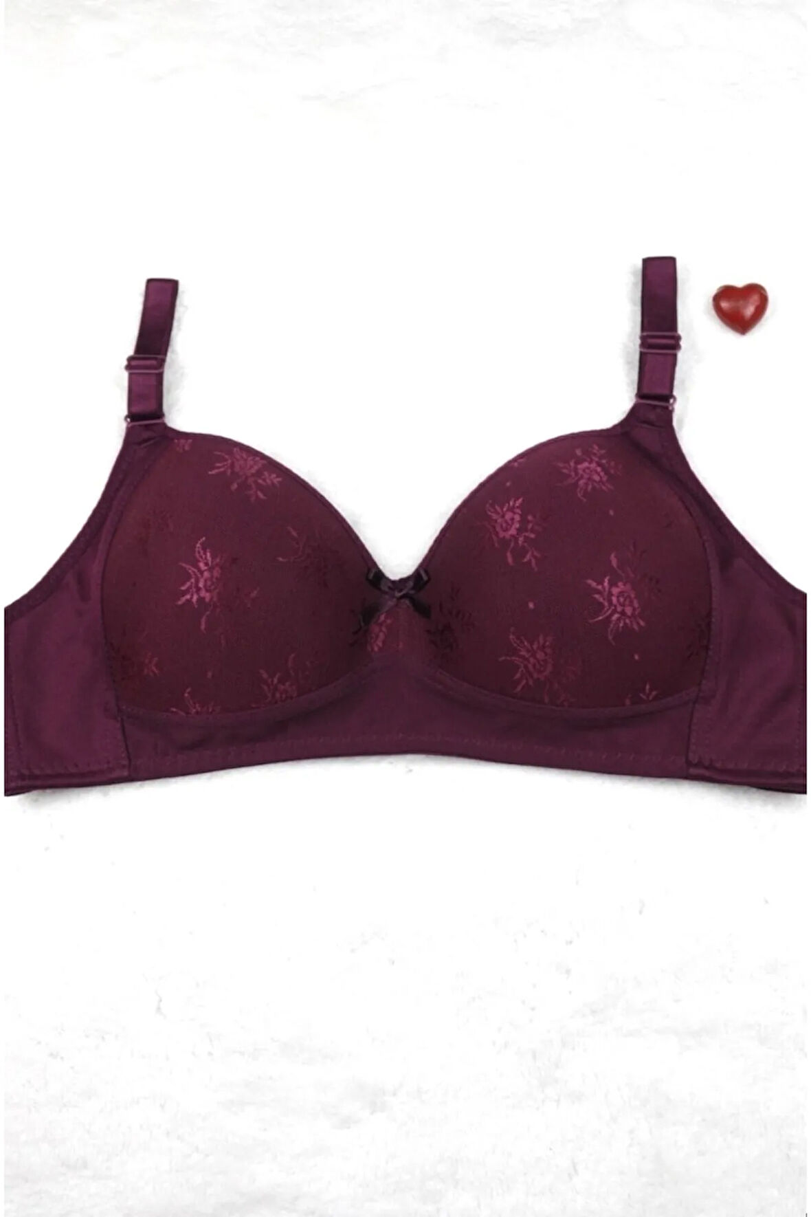 Toparlayıcı Balensiz Lez Dantelli Minimizer Sütyen