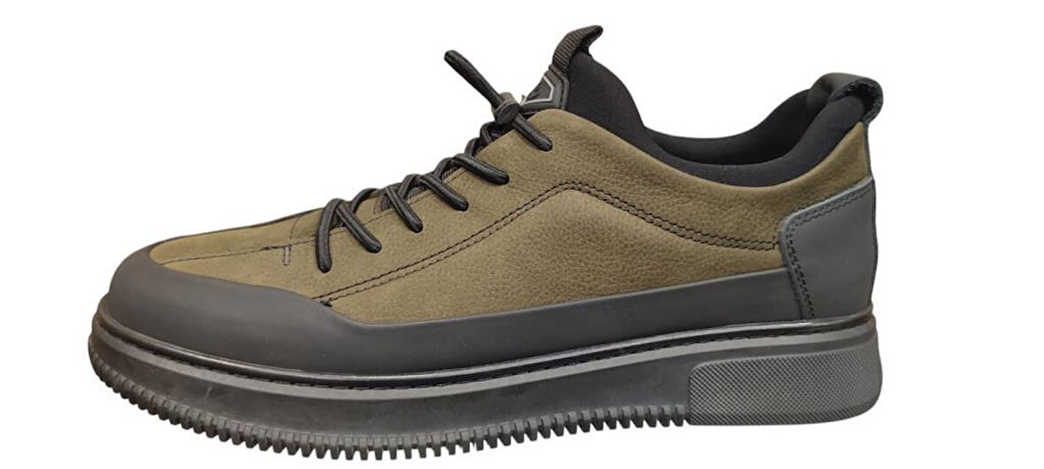 KOMCERO 4K1138 KAYMAZ KAUÇUK TABAN DERİ ERKEK AYAKKABI