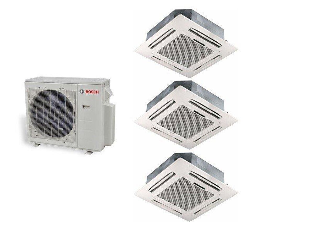 Bosch 3+1 İnverter 9+9+9 A Enerji Sınıfı İnverter Multi Split Kaset Tipi Klima