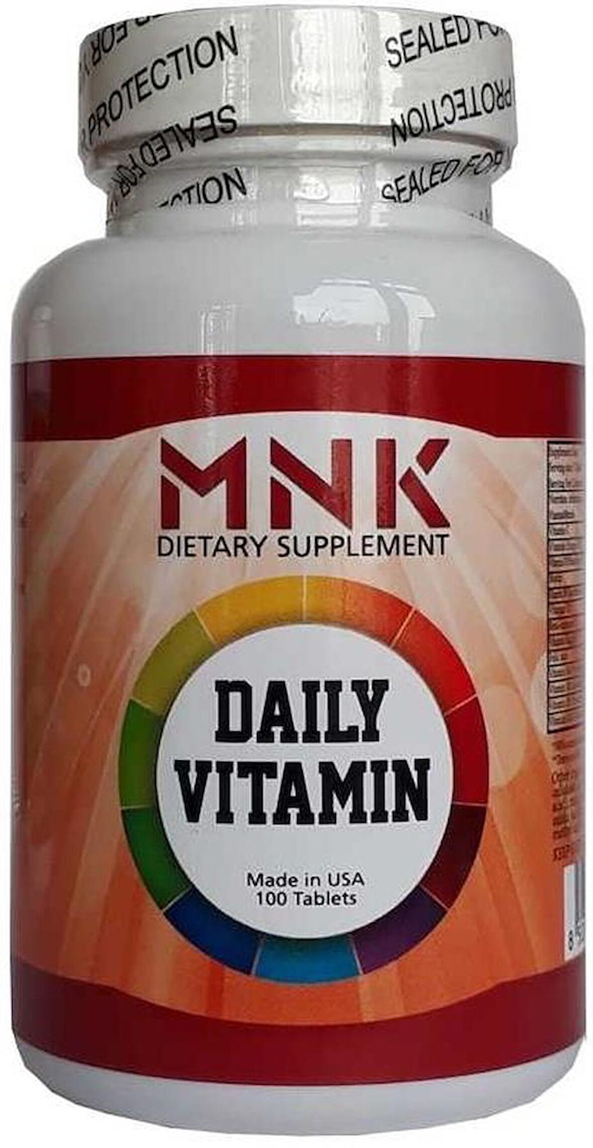 Mnk Günlük Vitamin Mineral 100 Tablet Daily Multivitamin