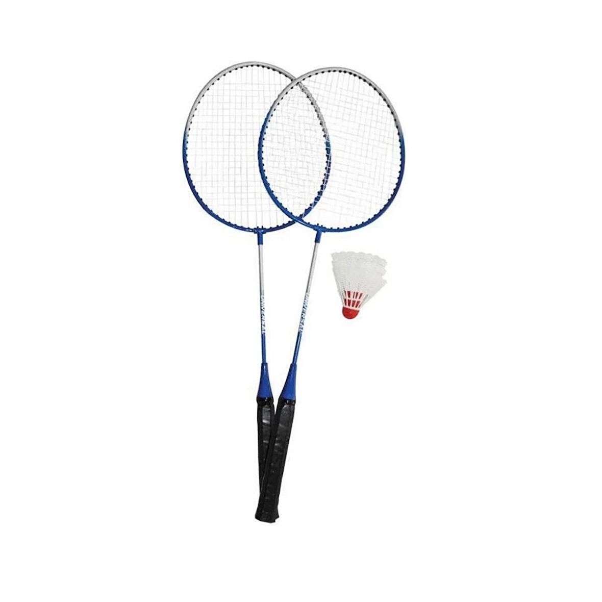 Universal Badminton Set (2 Raket + 3 Top)