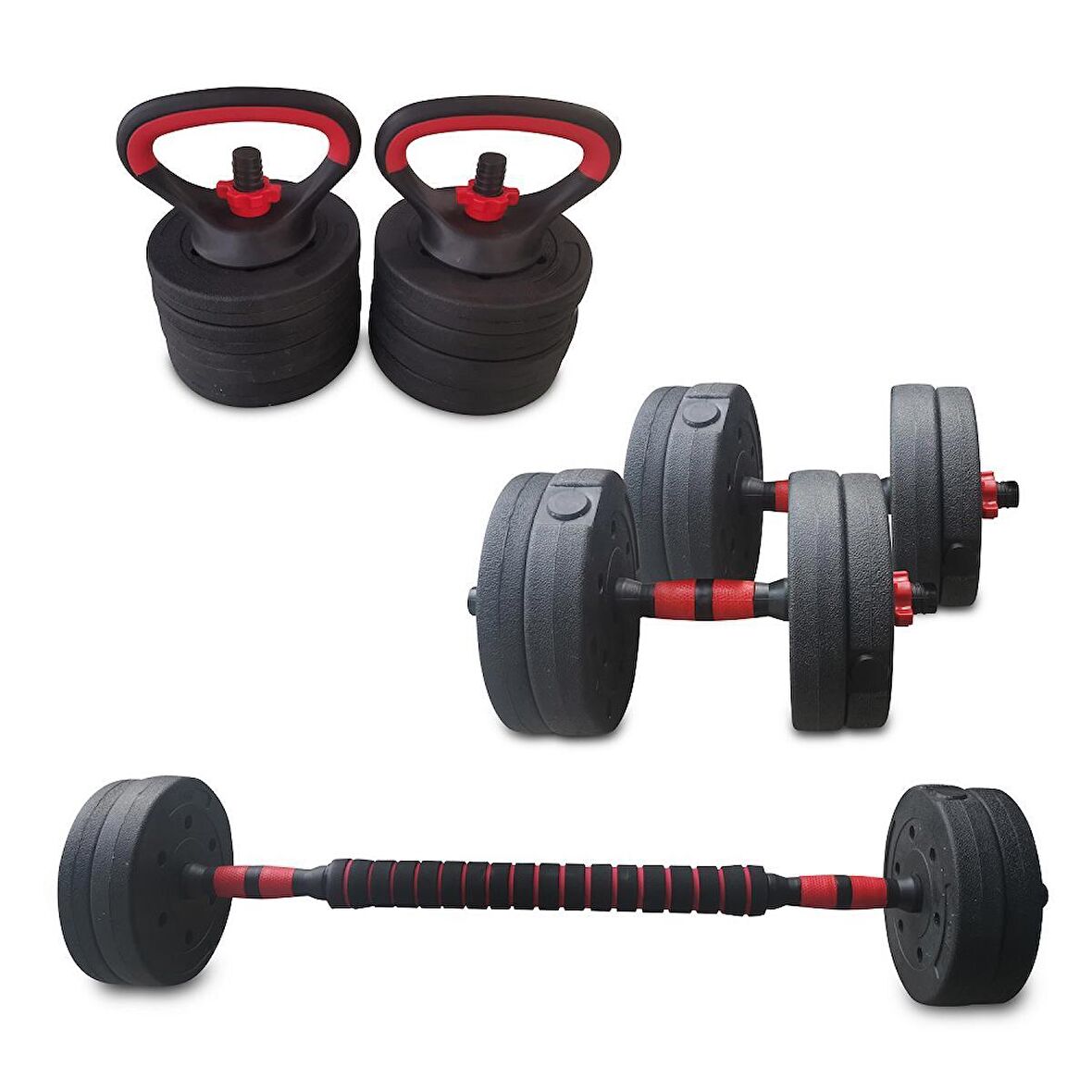 Dynamic 4 In1 Ağırlık Seti 15 kg