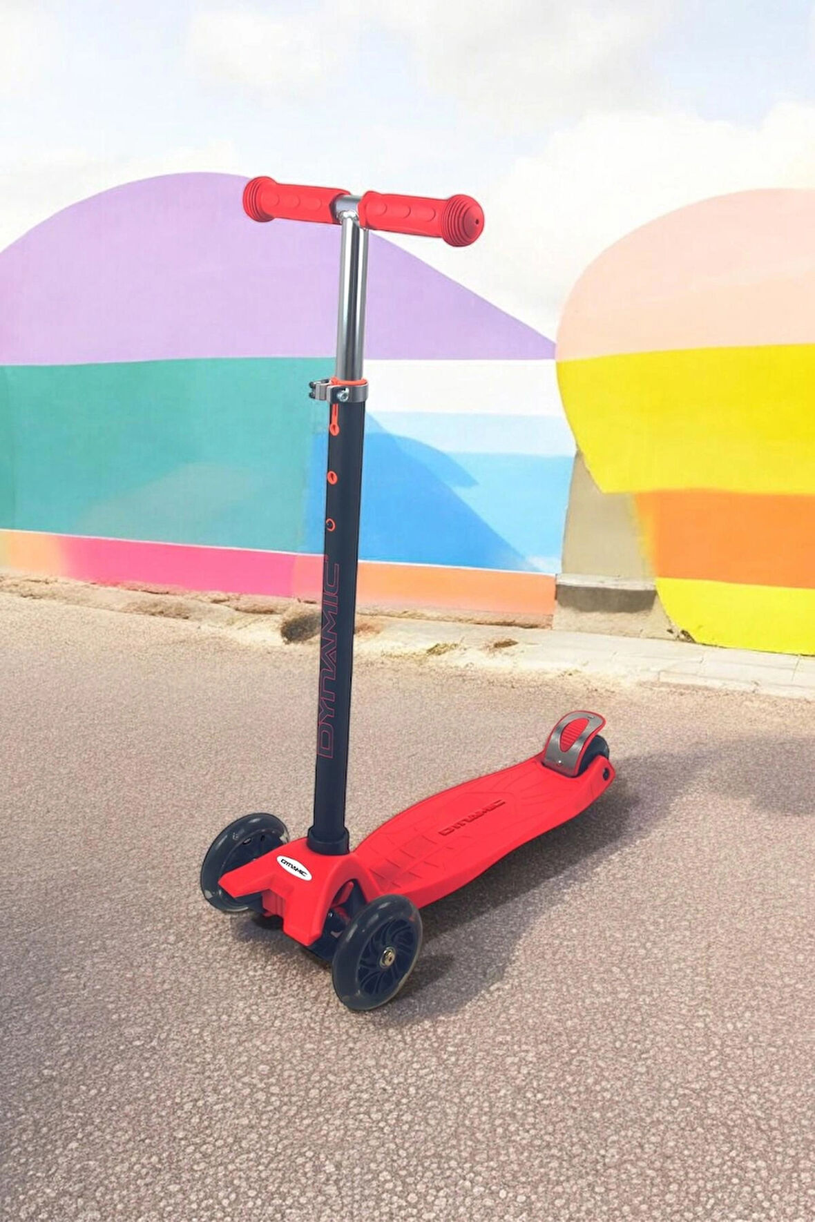 Dynamic Ht208 3 Tekerlekli Scooter Işıklı Tekerlekler