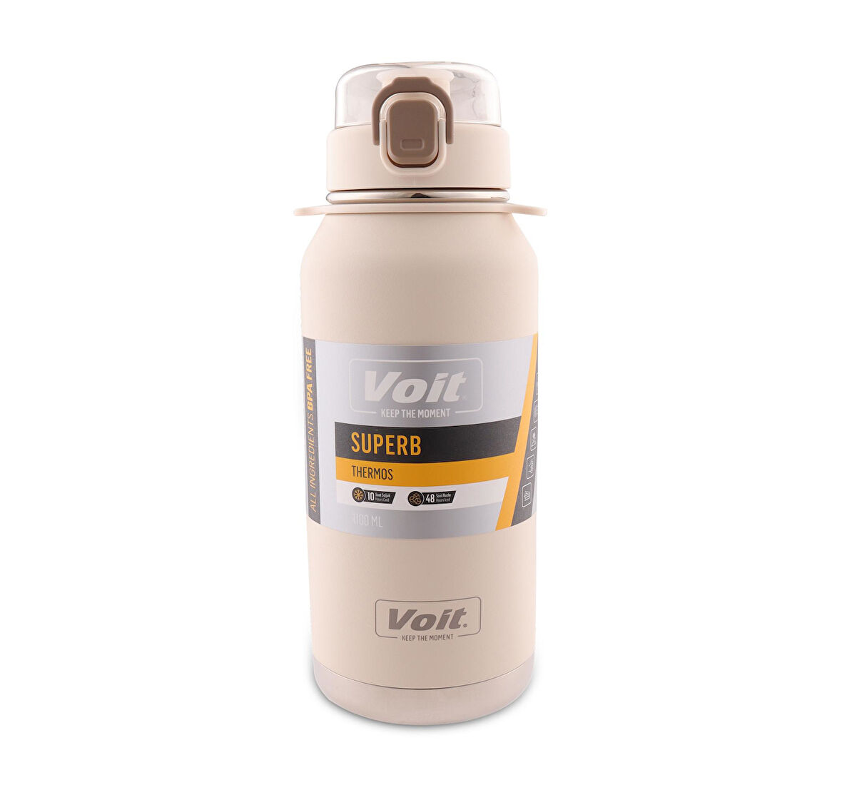 1VTAKTM33110-003 Voit Superb Thermos 1100Ml Termos Krem