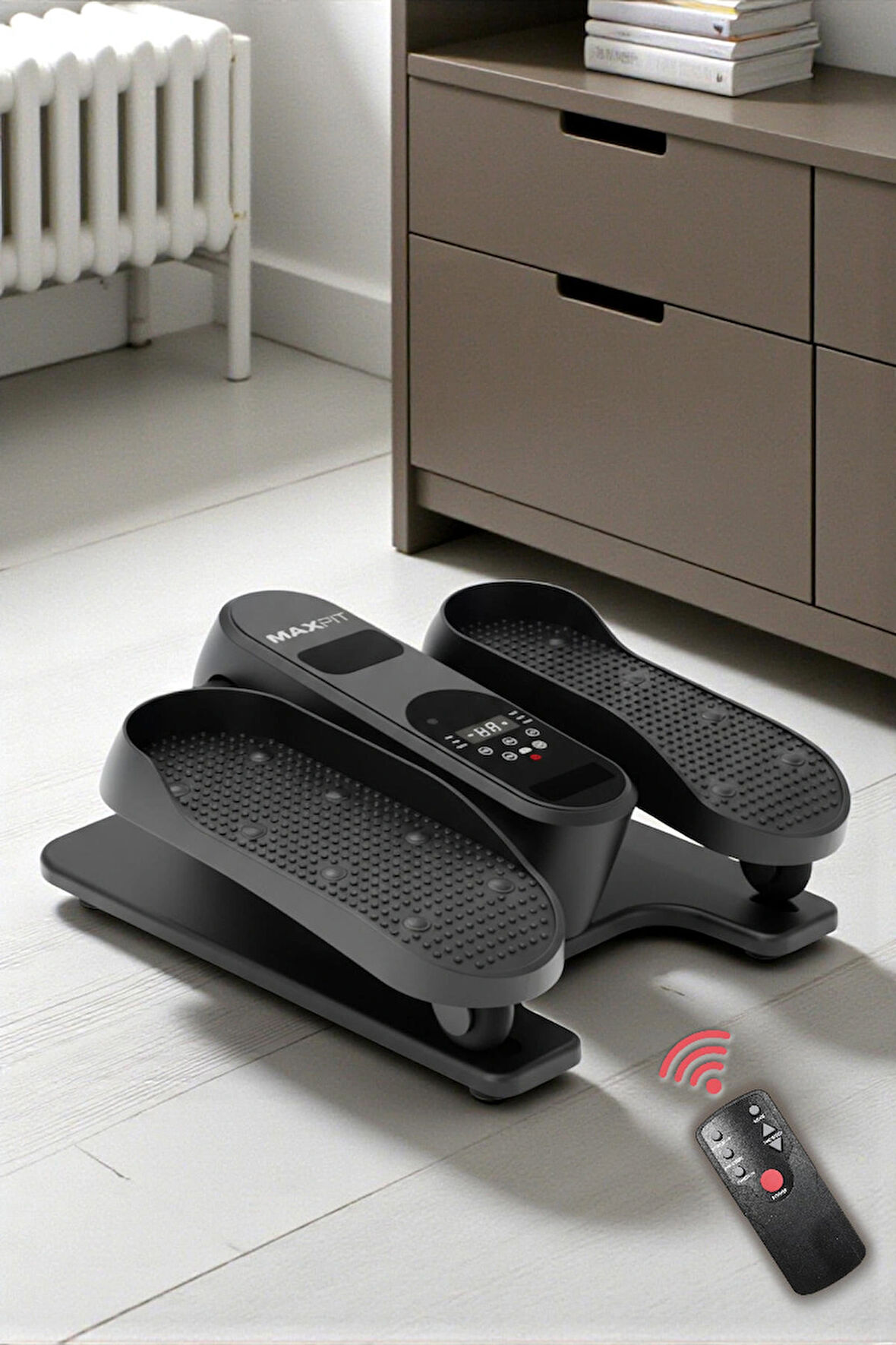 MAXFIT Eliptik Bisiklet Uzaktan Kumandalı Egzersiz Aleti Şarjlı /Elektrikli