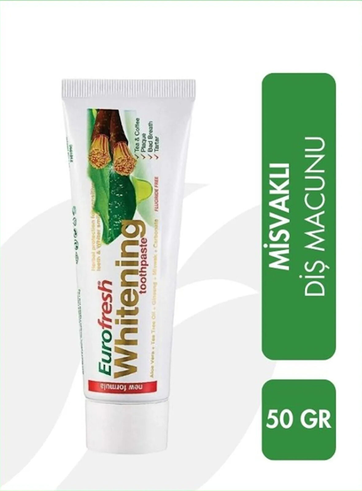 Eurofresh T. Whitening Misvak Diş Macunu 50 Gr