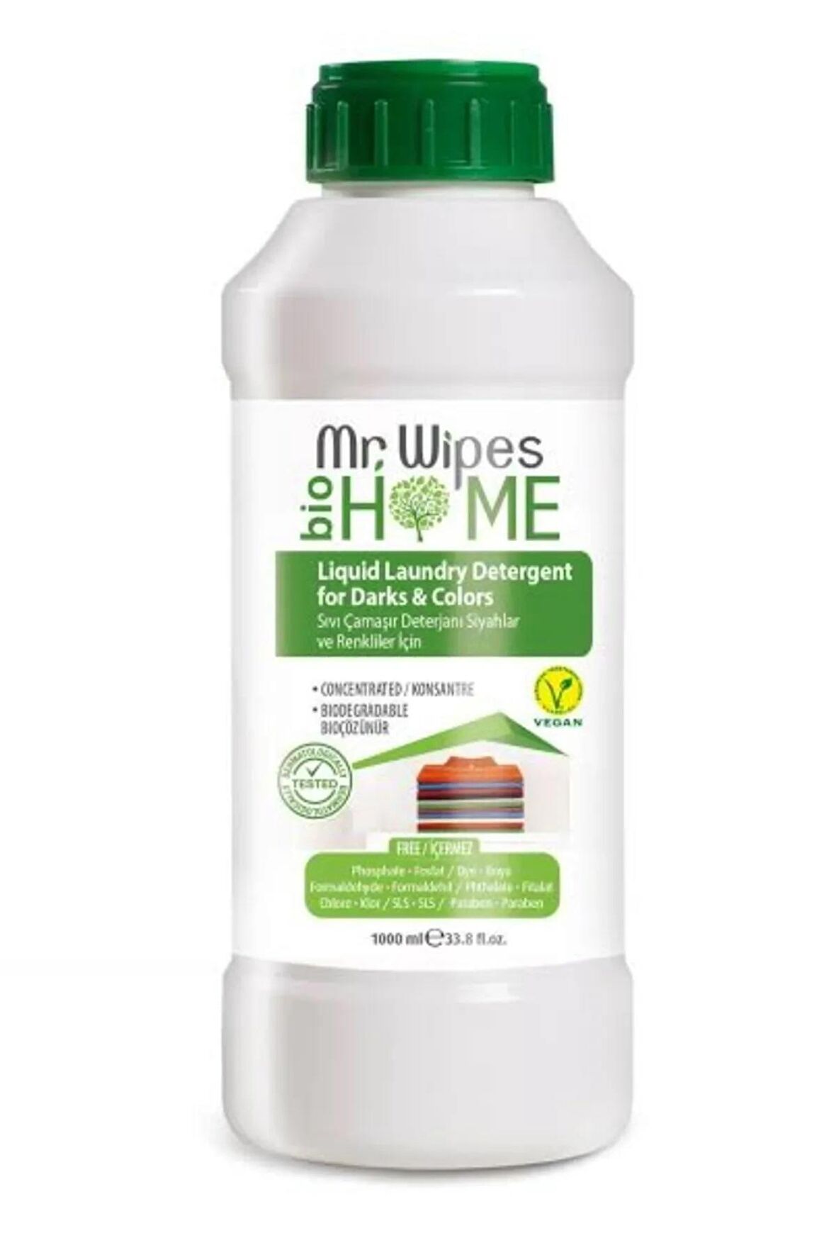 Mr.wipes For Darks & Colors 500 Ml Sıvı Çamaşır Deterjanı