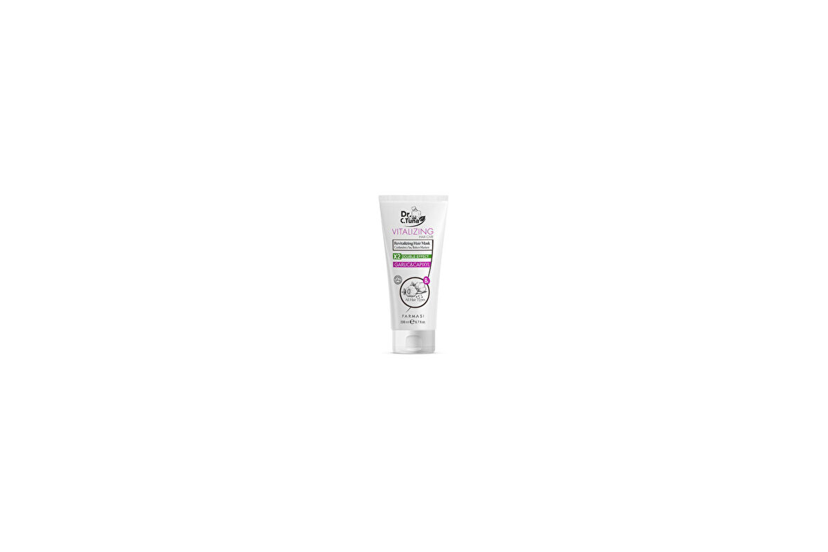 DR.C. TUNA VITALIZING SARIMSAK & CAPIXYL CANLANDIRICI BAKIM MASKESİ