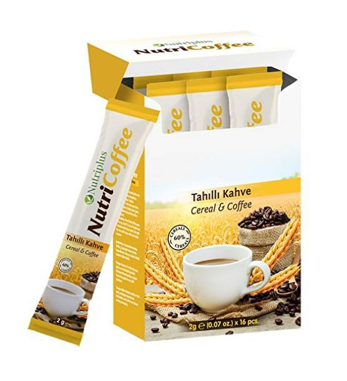 Farmasi Nutriplus NutriCoffee Tahıllı 2 gr 16'lı Hazır Kahve