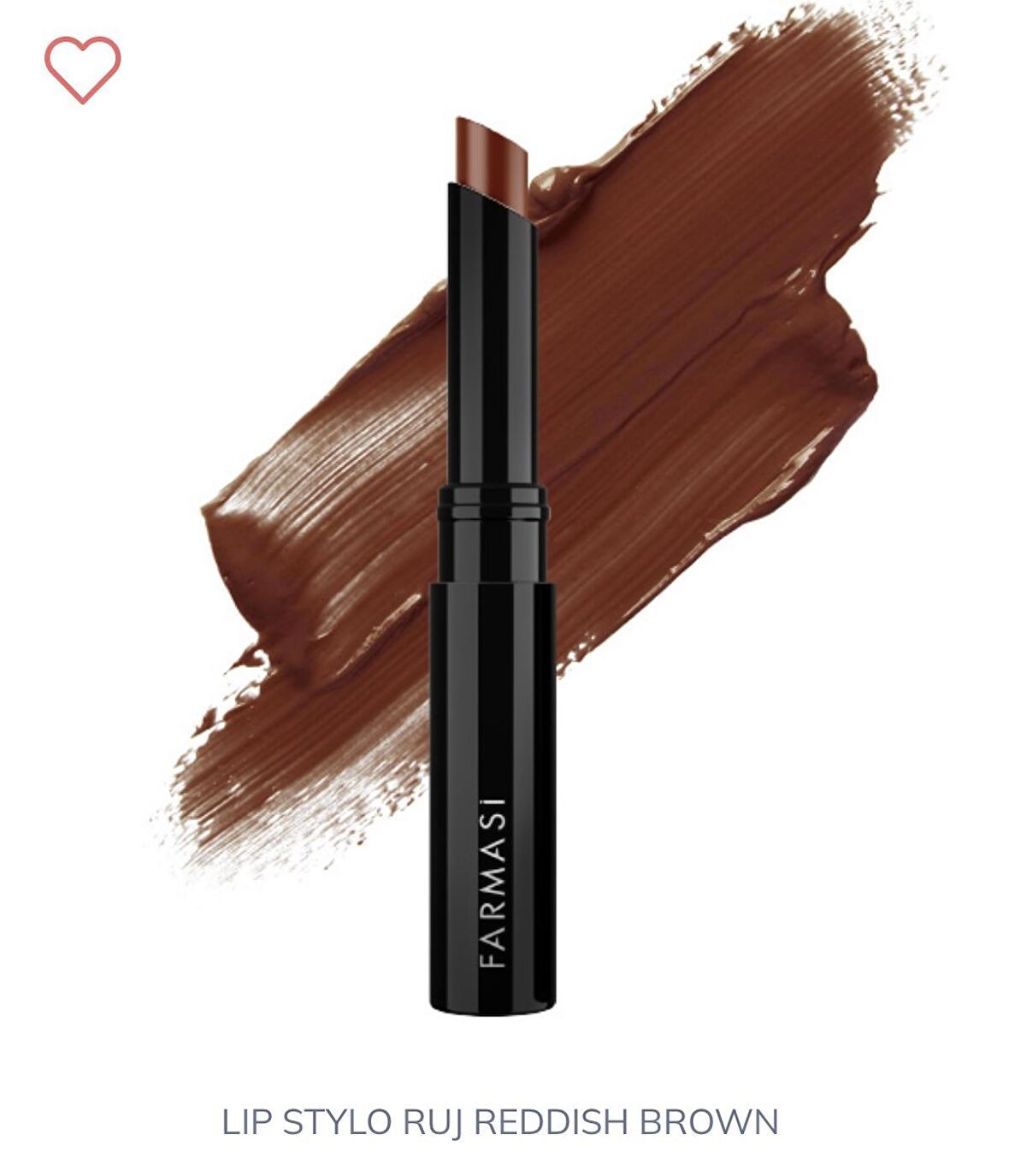 FARMASİ LIP STYLO RUJ REDDISH BROWN