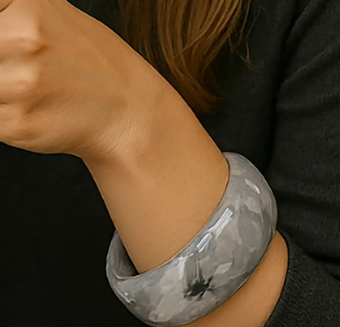 Gri Renk Kalın Kemik Mika