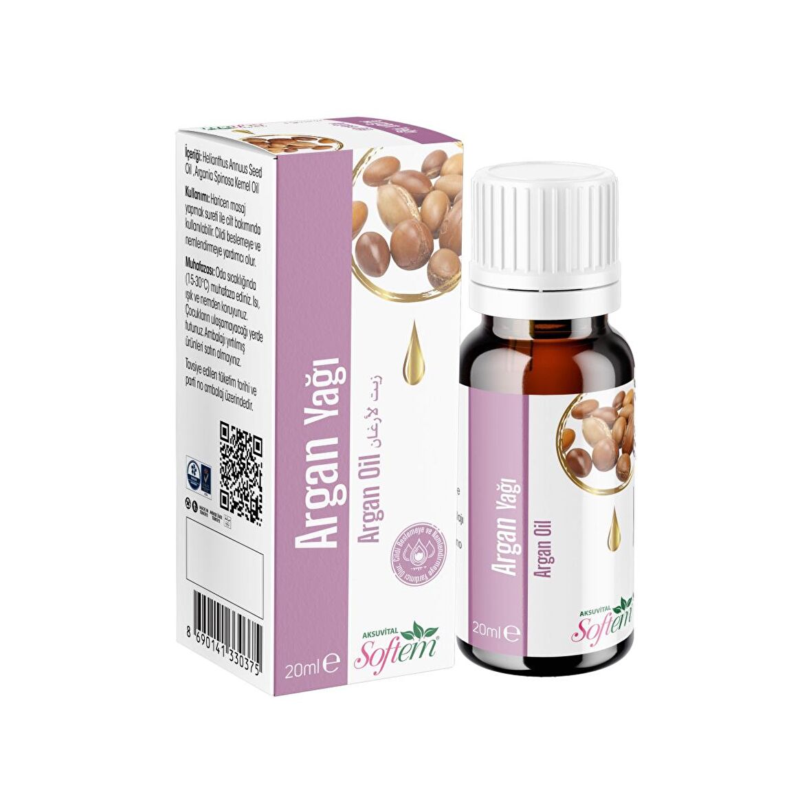 Softem Argan Yağı 20 Ml.