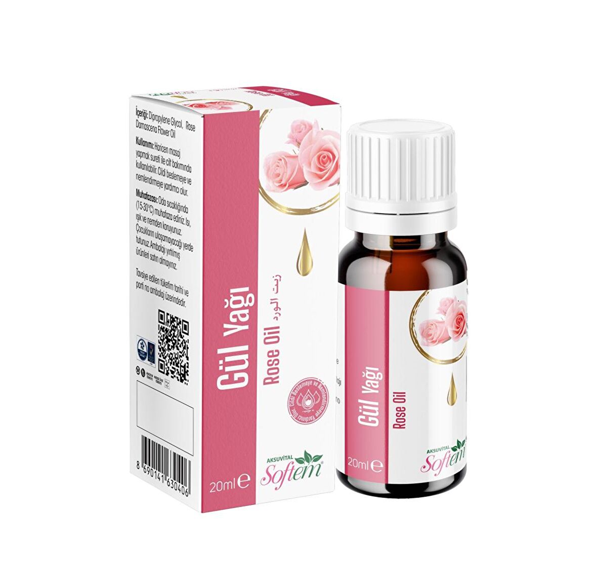 Softem Gül Yağı 20 Ml.