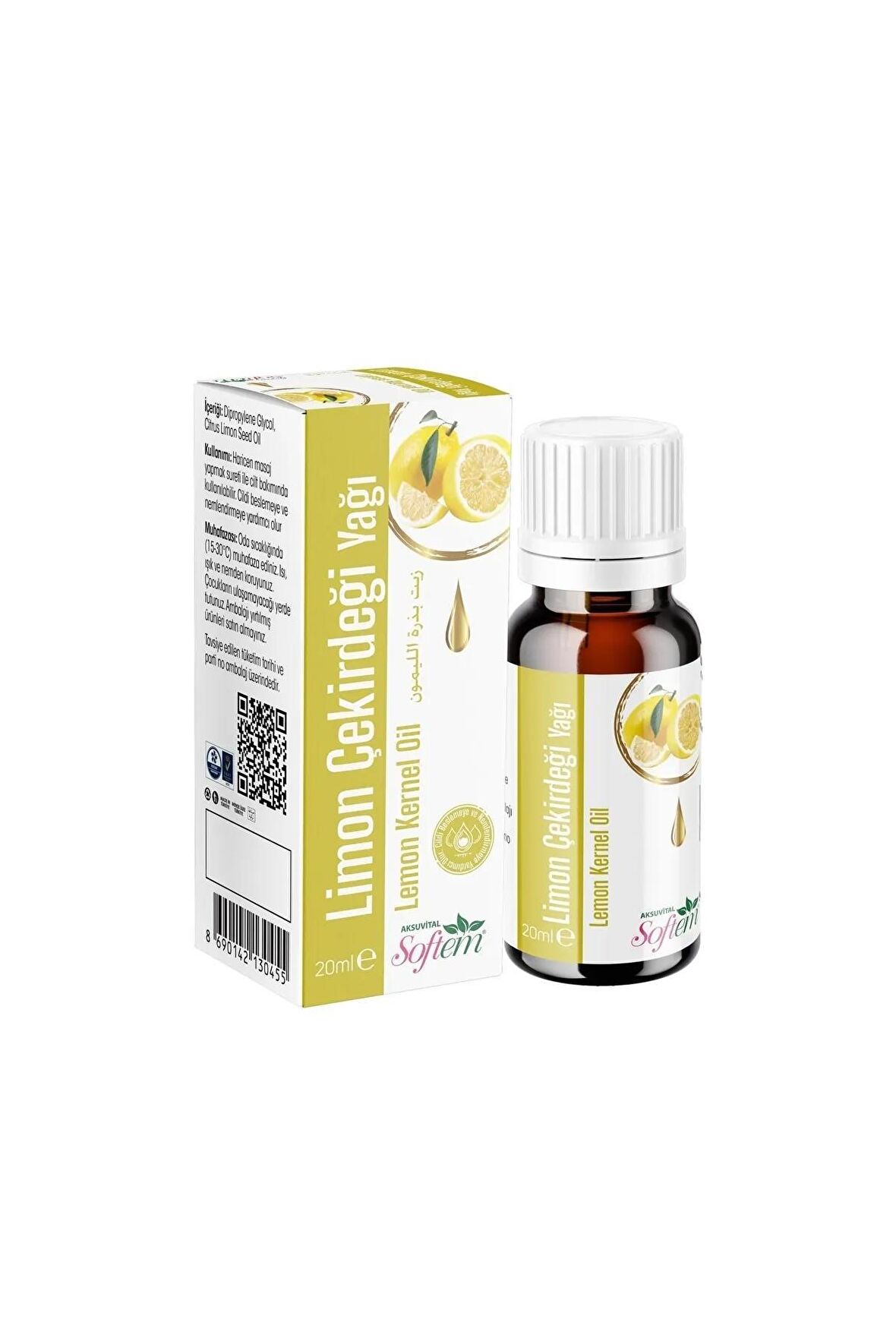 Limon Çekirdeği Yağı 20 Ml