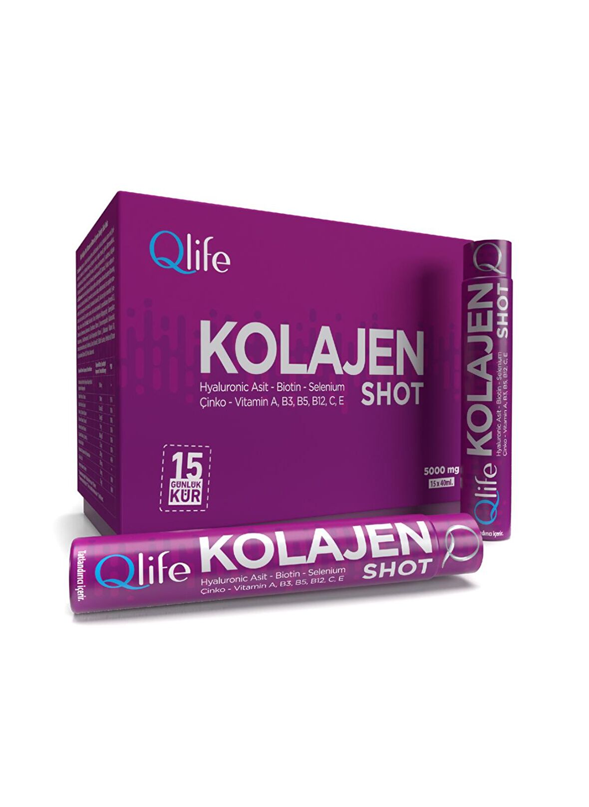 Qlife Kolajen 5000 Mg 15 x 40 ml