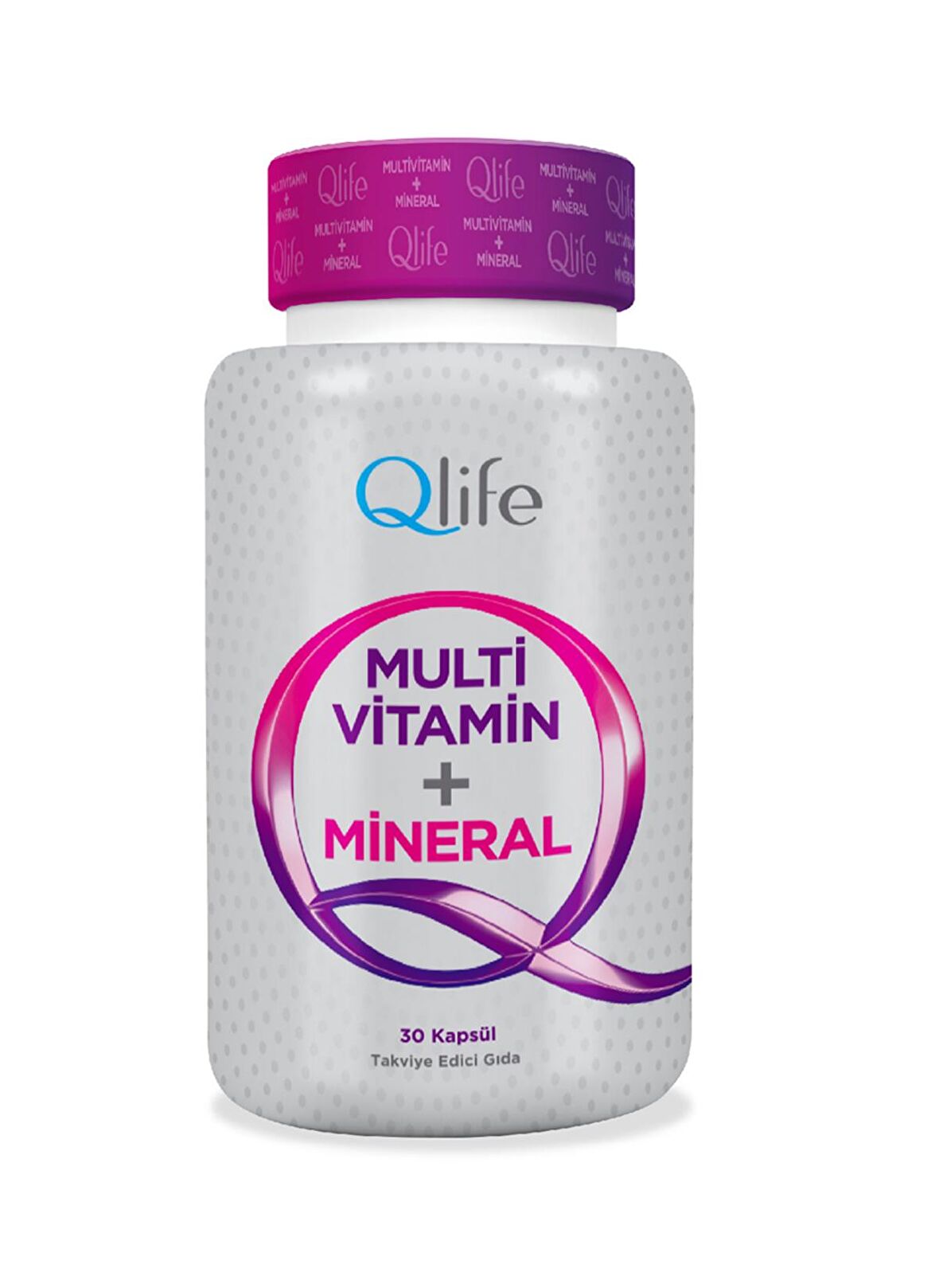 Qlife Multivitamin Mineral 30 Kapsül