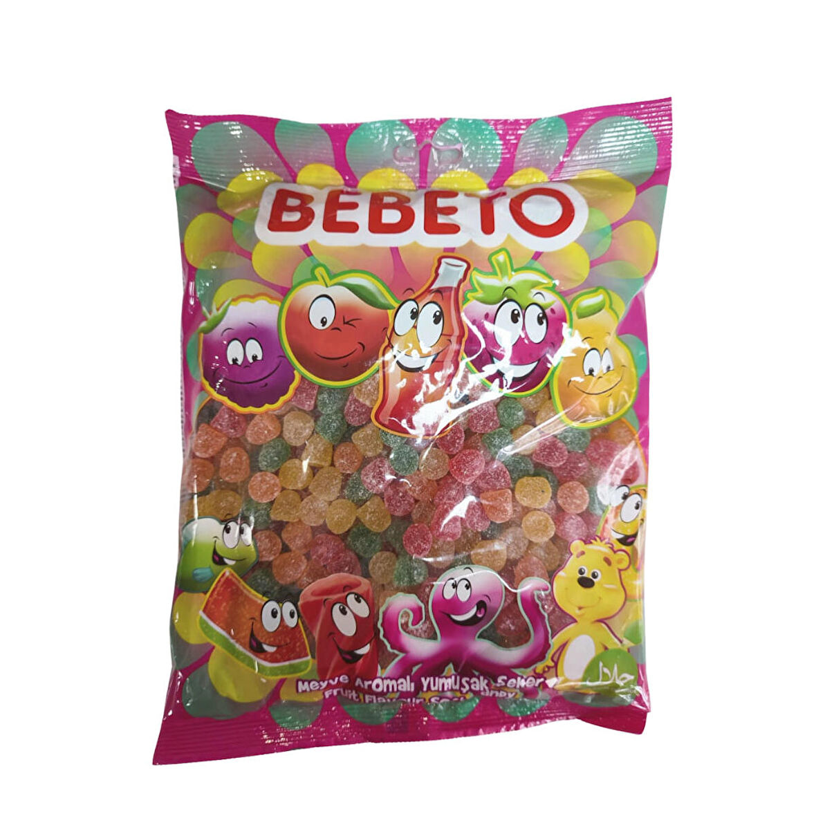 BEBETO BÖĞÜRTLEN TOZ ŞEKERLİ (1000GR)