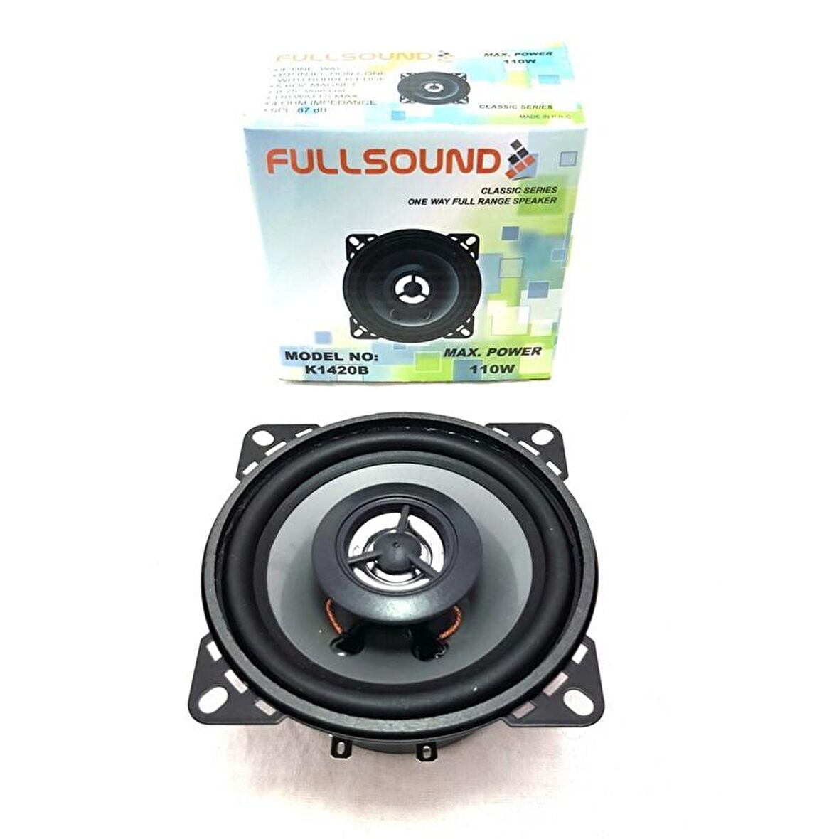 FullSound 10cm 110Watt Tweeterli Hoparlör - 1Adet