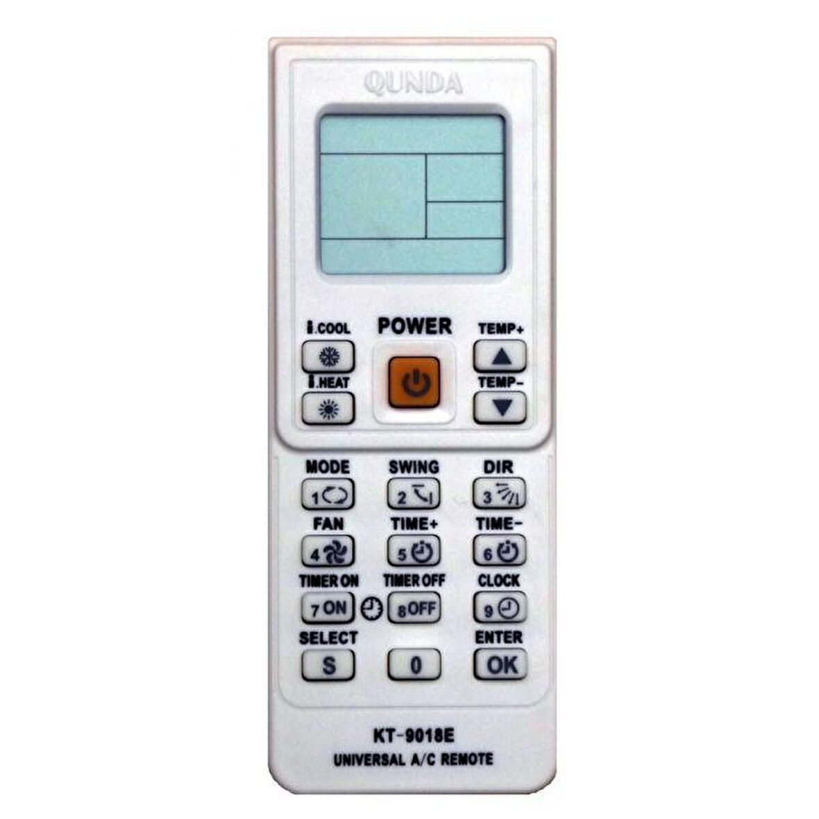 KT9018E Universal Ayarlanabilir Klima Kumanda 4000 Model