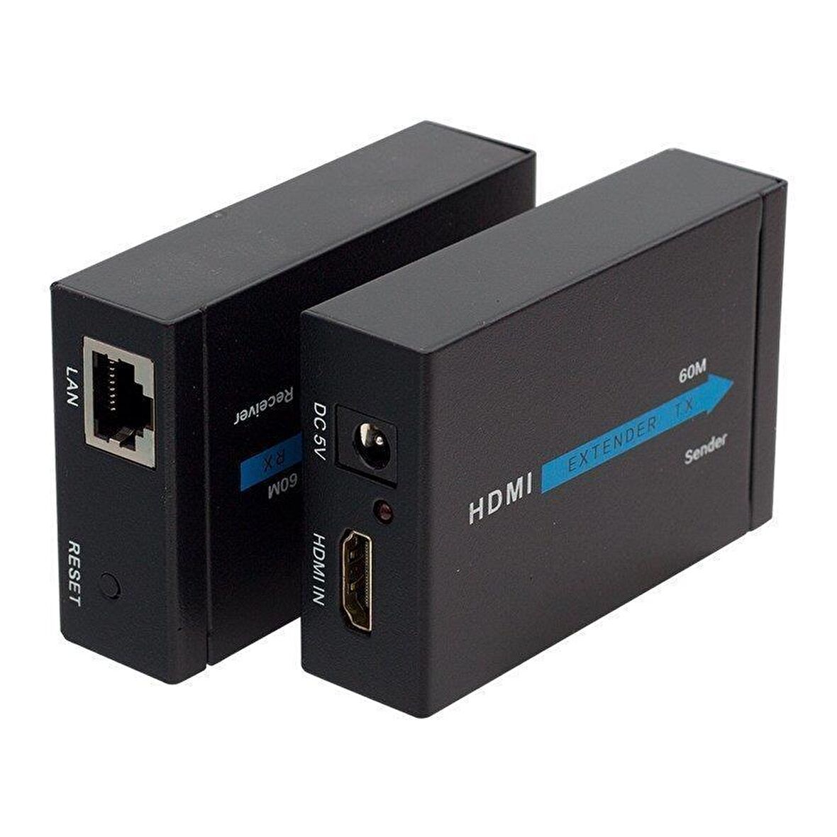 Powermaster HDMI To RJ45 Cat6 Extender 60Metre Uzatıcı PM-18232