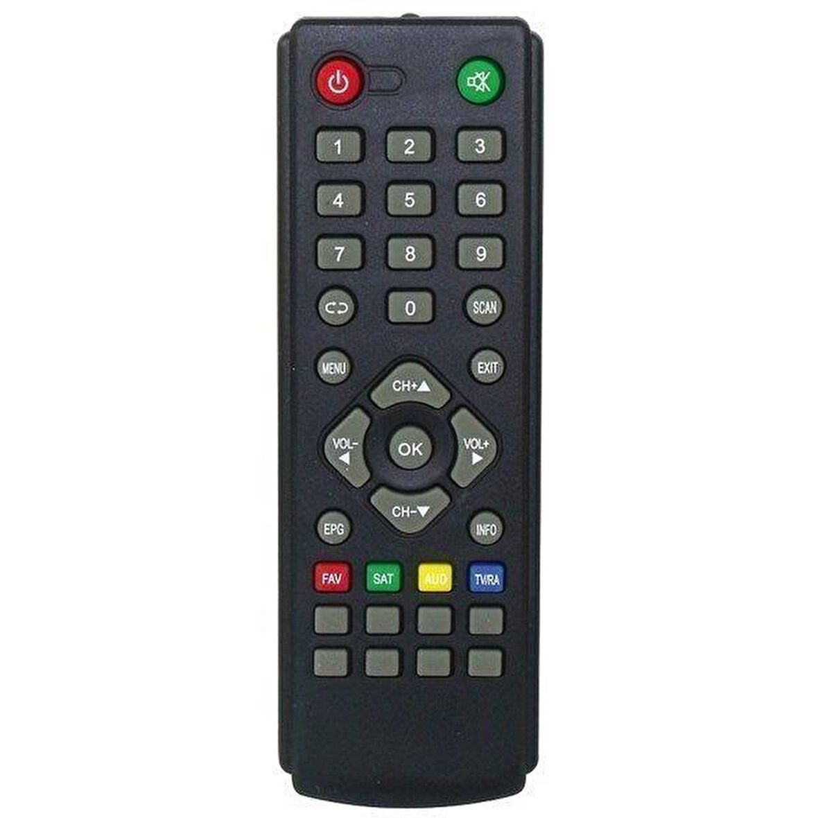 ROSE DR-5040 Mini Scart Uydu Kumandası - Kargo Ücretsiz