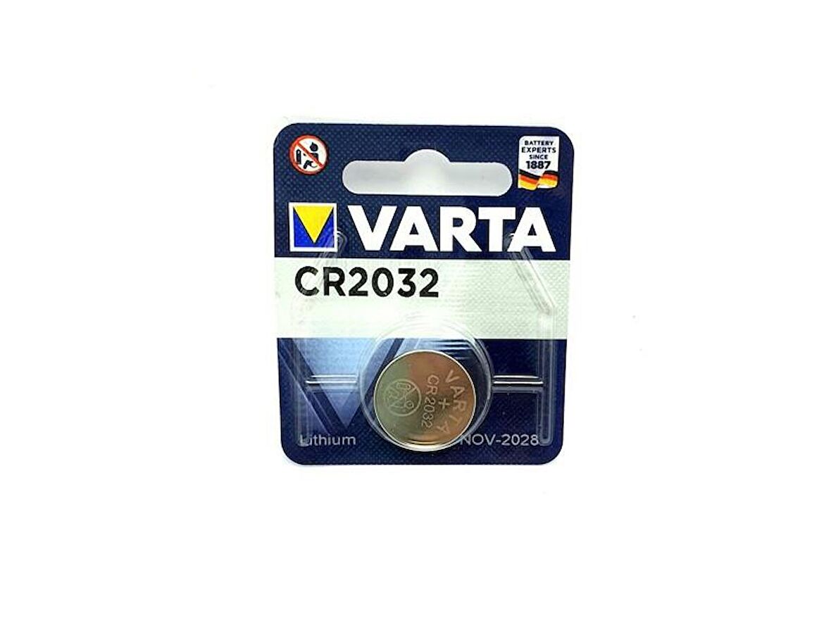 VARTA CR2032 Lithium Pil 5Adet- Kargo Ücretsiz