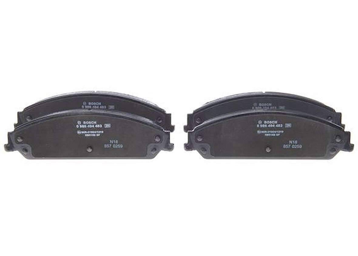 Chrysler On Fren Balatası Lancıa Thema 3.0 Chrysler 300c - Bosch 0986494483