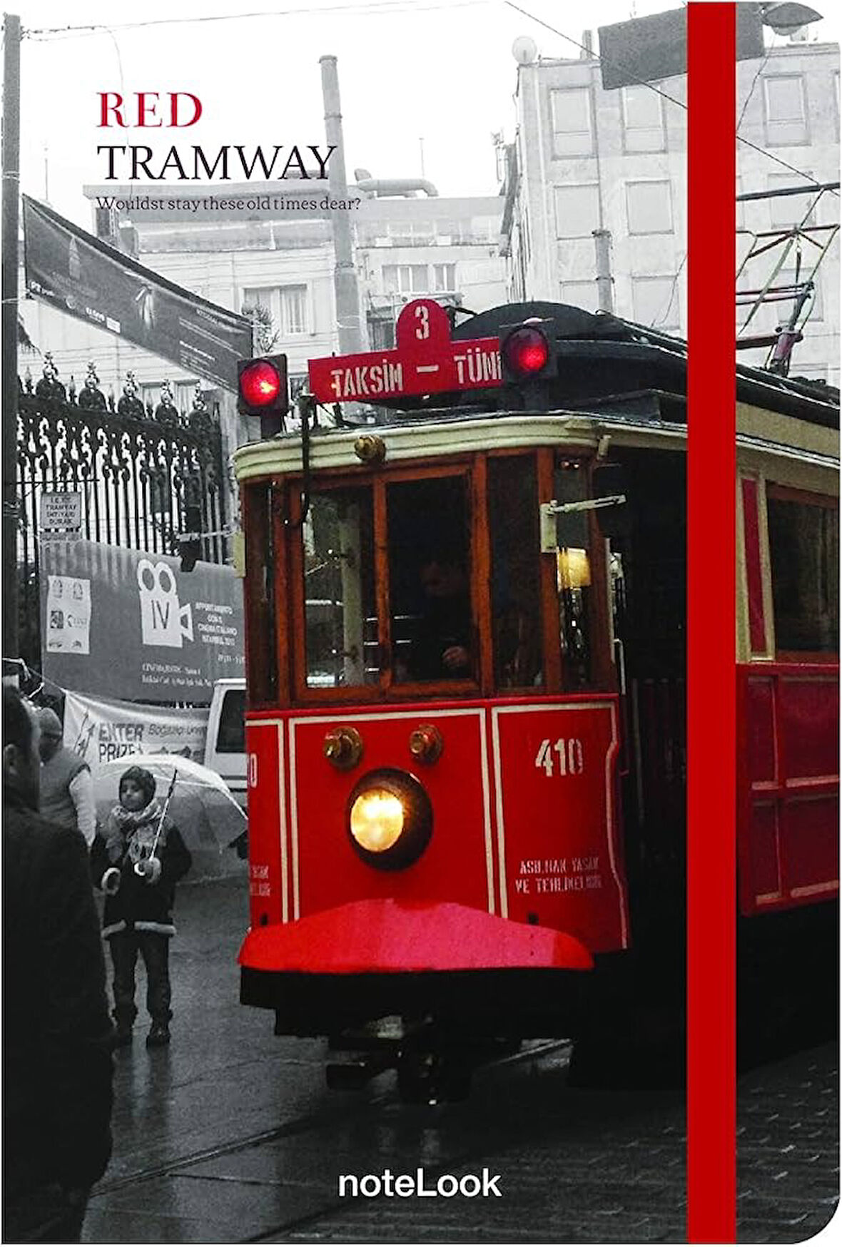 Scrikss Red Notelook Çizgili Defter A6 