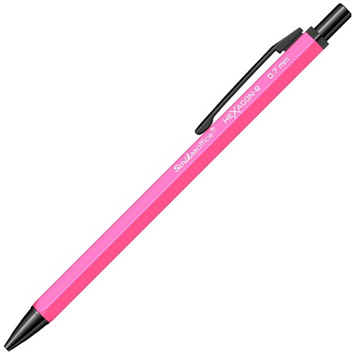 Scrikss Hexagon-R 0,7mm Neon Pembe Versatil Kalem