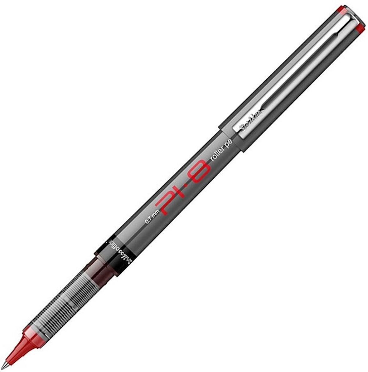 SCRIKSS ROLLER KALEM REFİLLİ PI8 0.7MM KIRMIZI 12 Adet