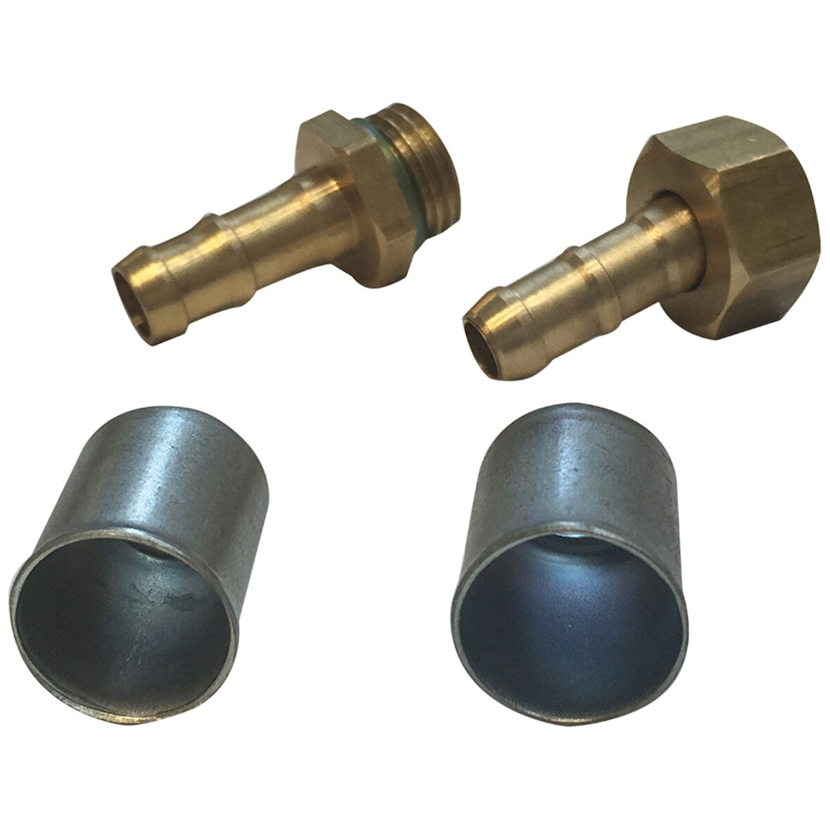 Veta 8mm 1/2Rekor SW24 Erkek ve Dişi İlaçlama Hortumu Yedek Bağlantı Nipel Takımı