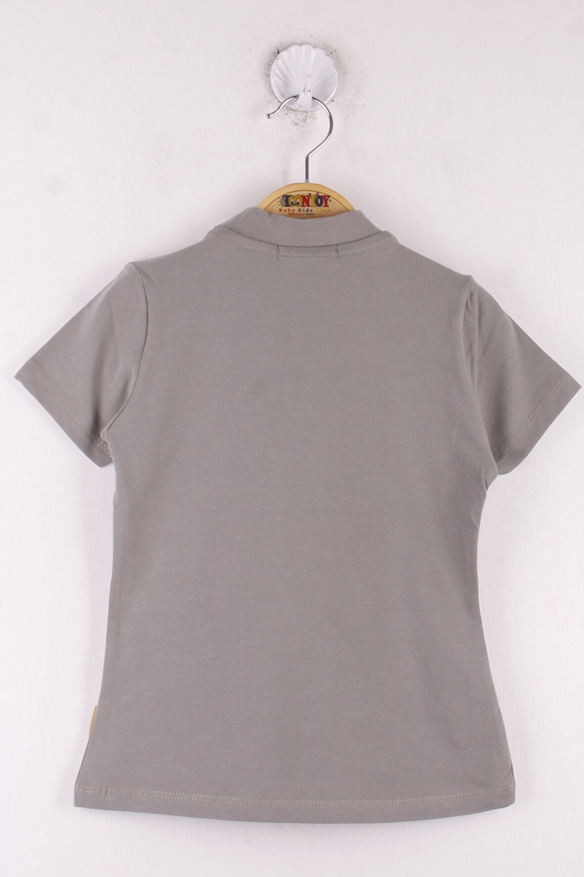 Toontoy Kız Çocuk Önü Dantelli T-Shirt