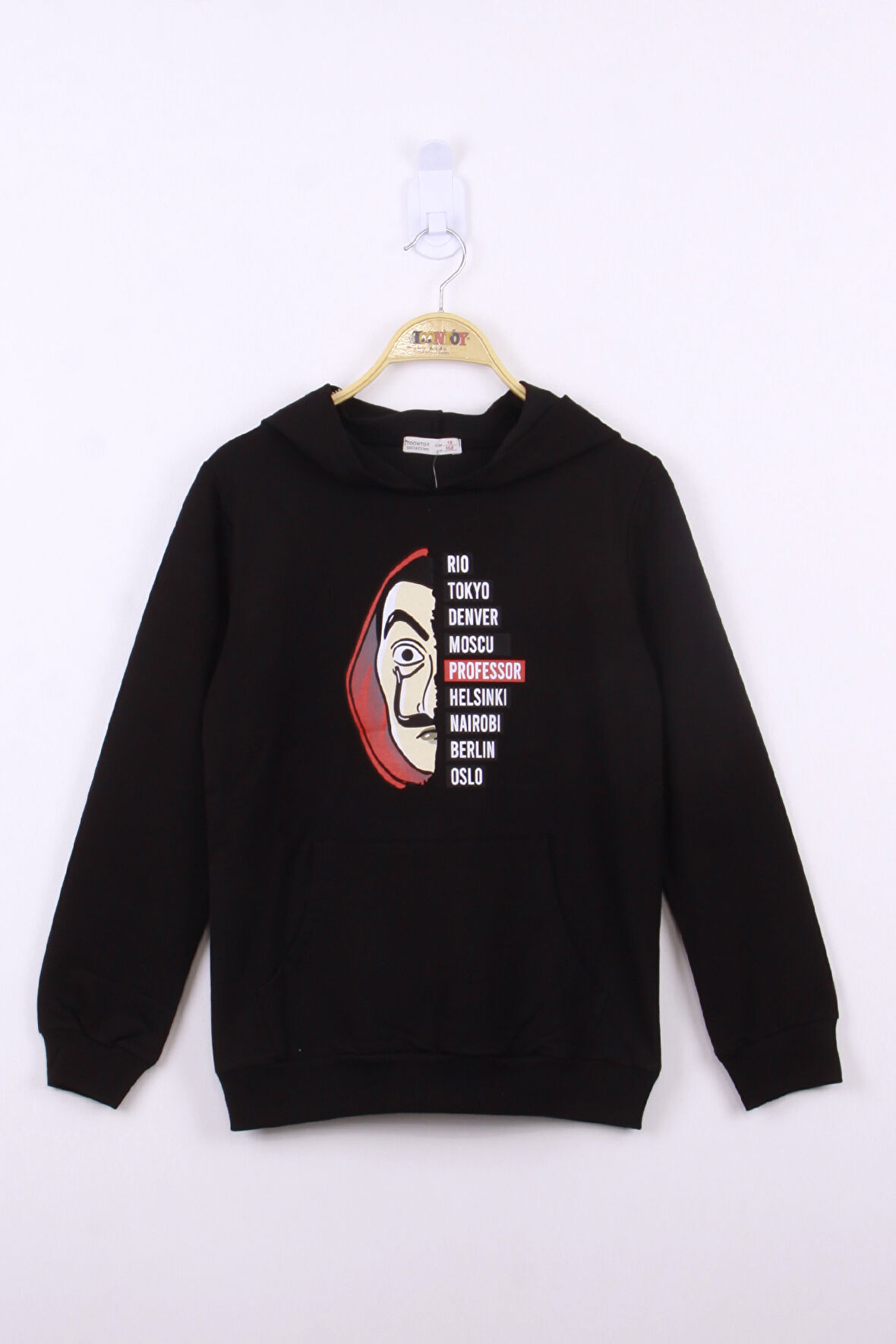 Toontoy Erkek Çocuk La Casa Baskılı Sweatshirt