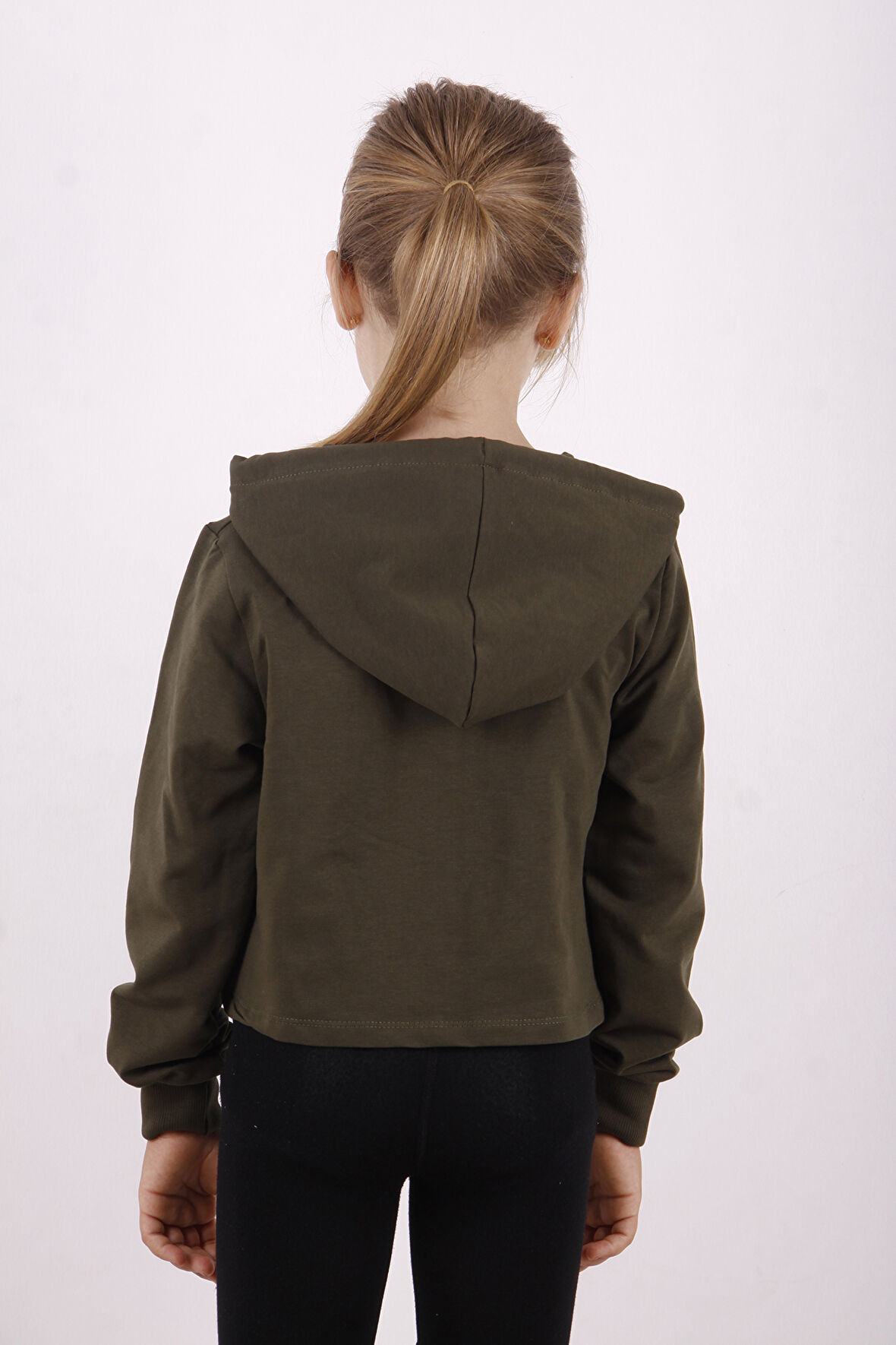 Toontoy Kız Çocuk Yazı Baskılı Sweatshirt