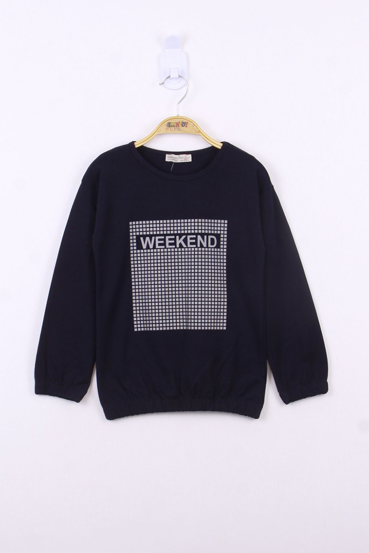 Toontoy Kız Çocuk Weekend Baskılı Tişört