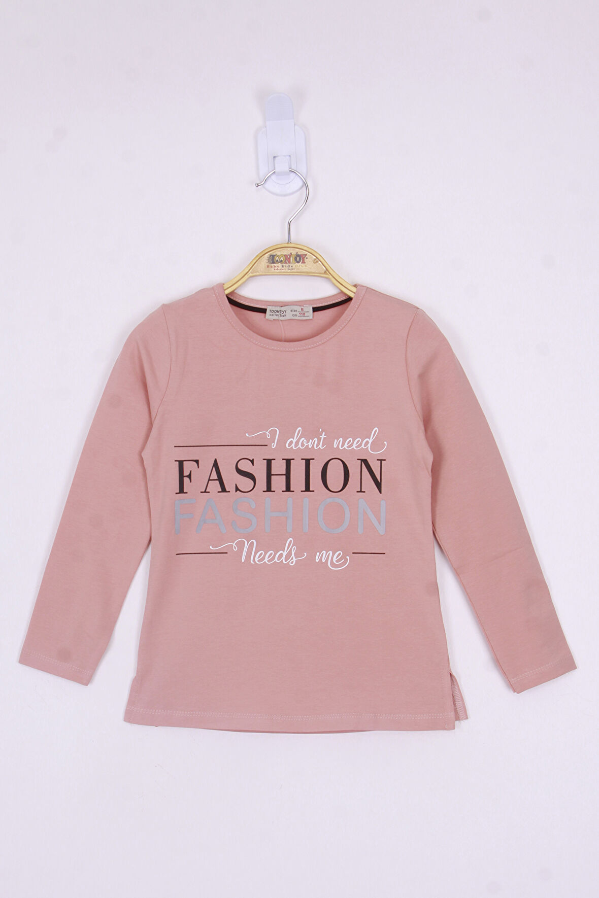 Toontoy Kız Çocuk Fashion Baskılı Tişört
