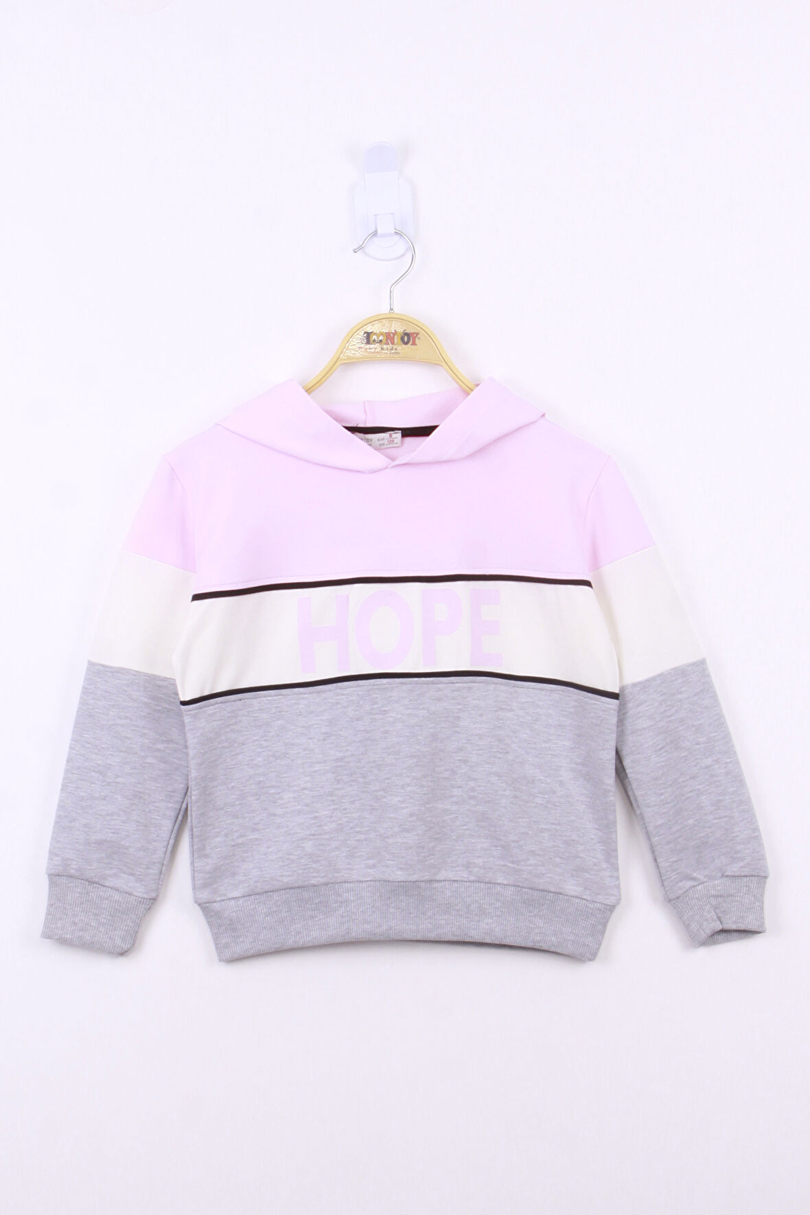 Toontoy Kız Çocuk Hope Baskılı Garnili Sweatshirt 