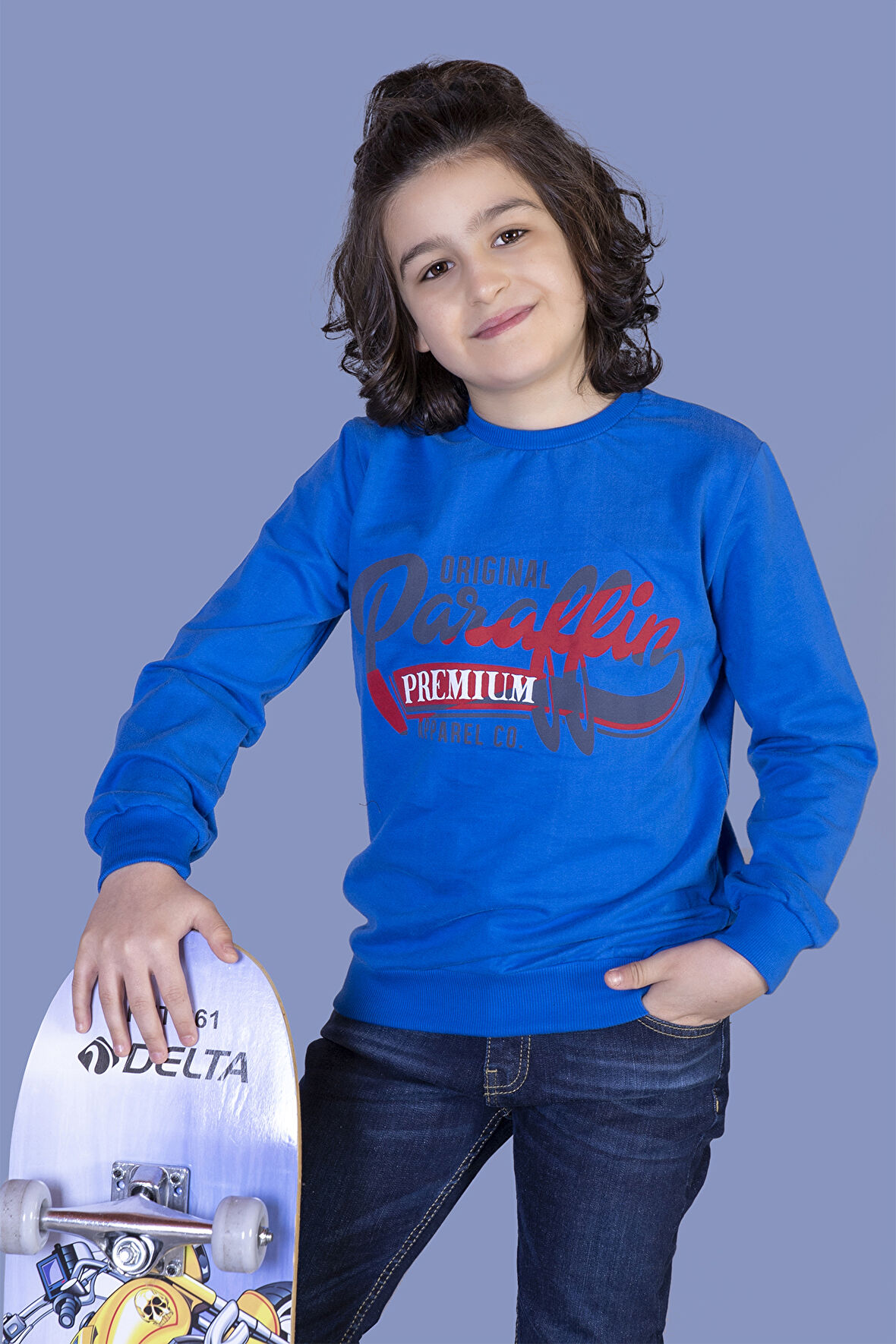 Toontoy Erkek Çocuk Premium Baskılı Sweatshirt