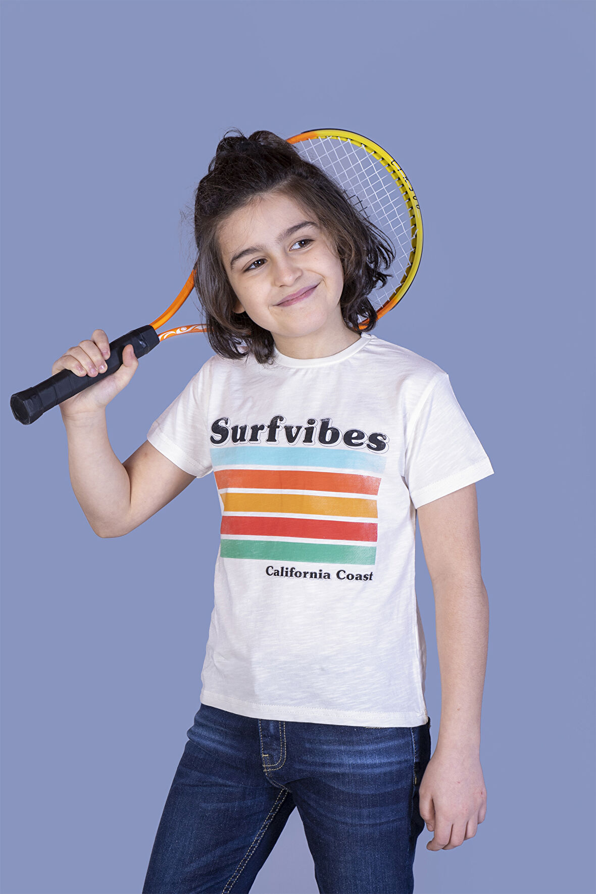 Toontoy Erkek Çocuk Surfvibes Baskılı Tişört