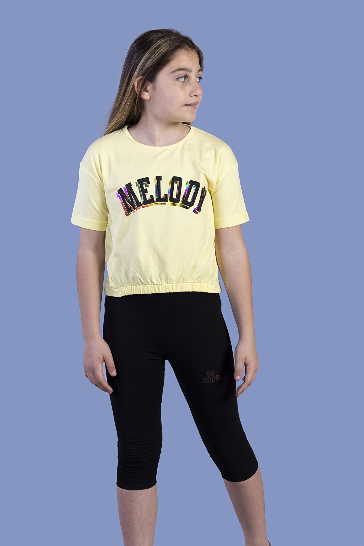 Toontoy Kız Çocuk Baskılı Takım